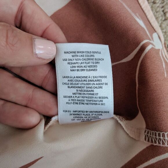 Anthropologie Layered Swing Blouse - Picture 8 of 8